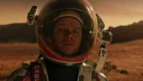 Matt Damon, en un fotograma de Marte (Telecinco)