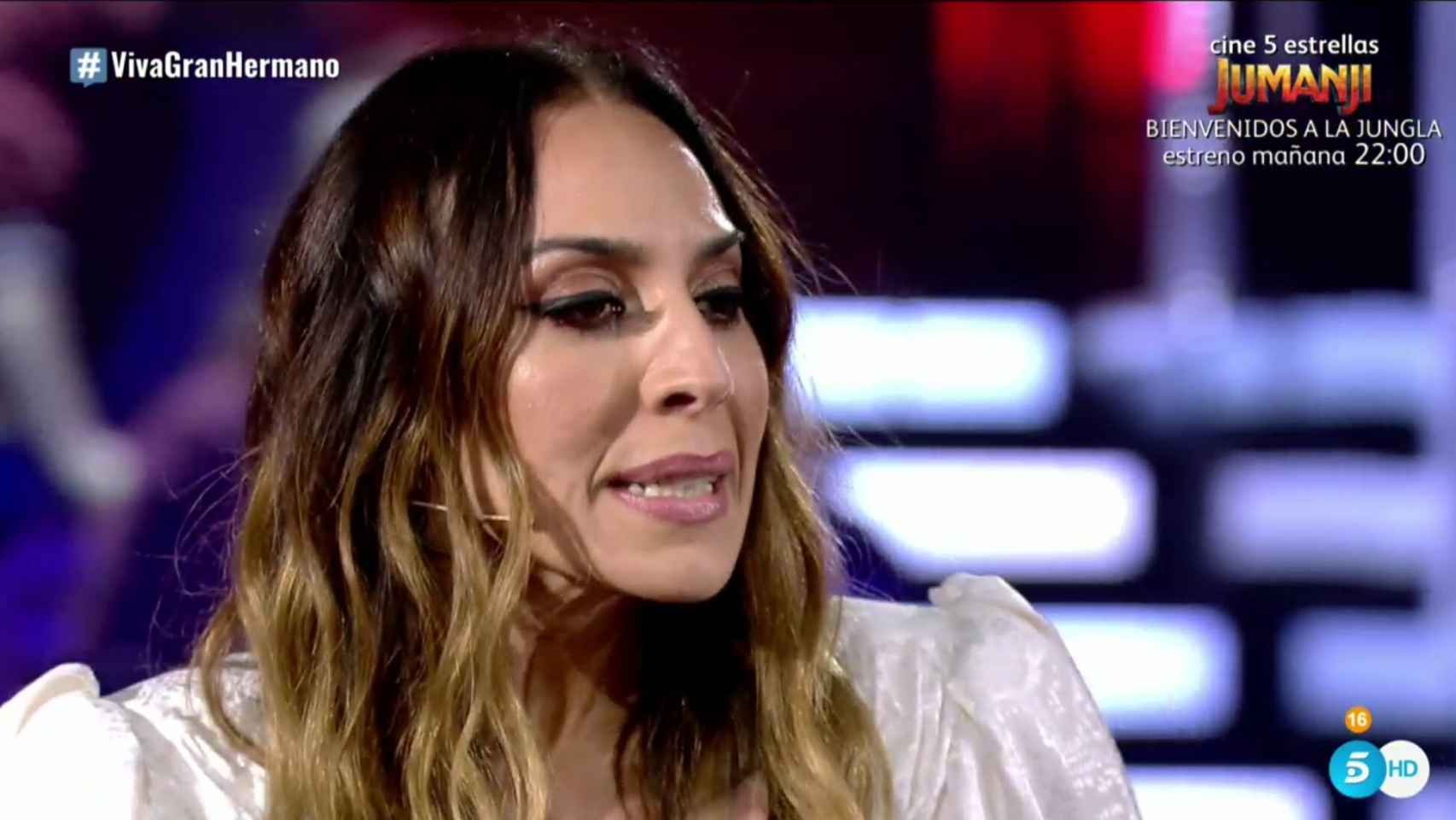 Mónica Naranjo durante su intervención en la final de 'Gran Hermano VIP 7'.