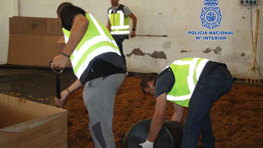 Cientos de kilos de picadura de tabaco de contrabando intervenidos este verano por la Policía Nacional en Molina de Segura y la pedanía murciana de Cobatillas.