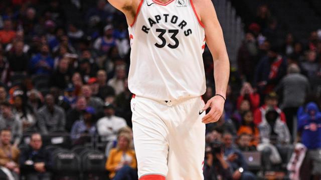 Marc Gasol, en un partido de los Toronto Raptors