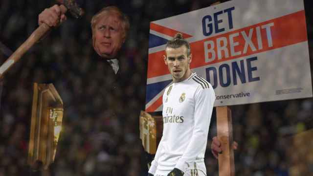 Gareth Bale y Boris Johnson