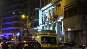 Un incendio ha obligado a desalojar a los clientes del hotel Alfonso VIII de cuenca