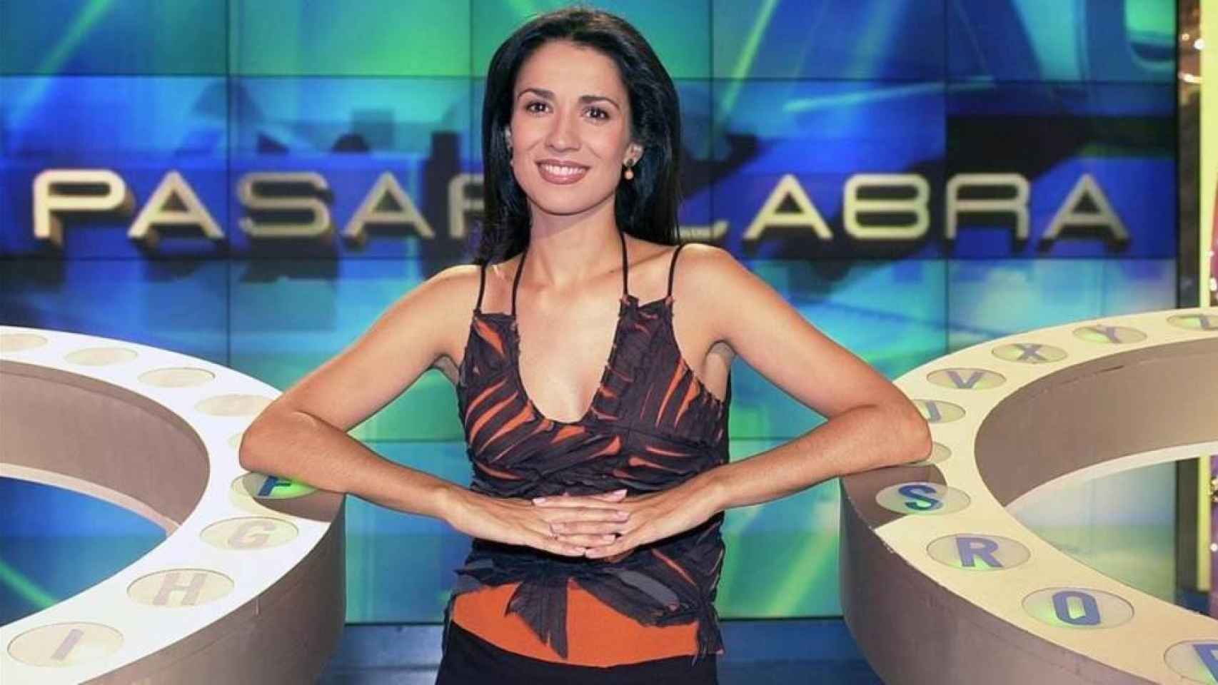 Silvia Jato en imagen promocional de 'Pasapalabra' durante su etapa en Antena 3.