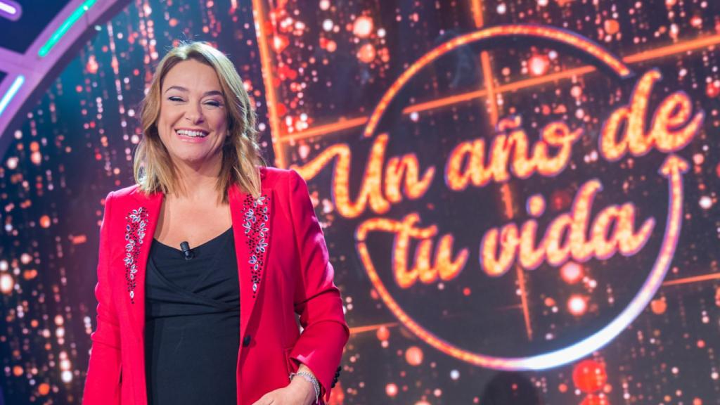 Toñi Moreno durante la presentación del programa 'Un año de tu vida'.