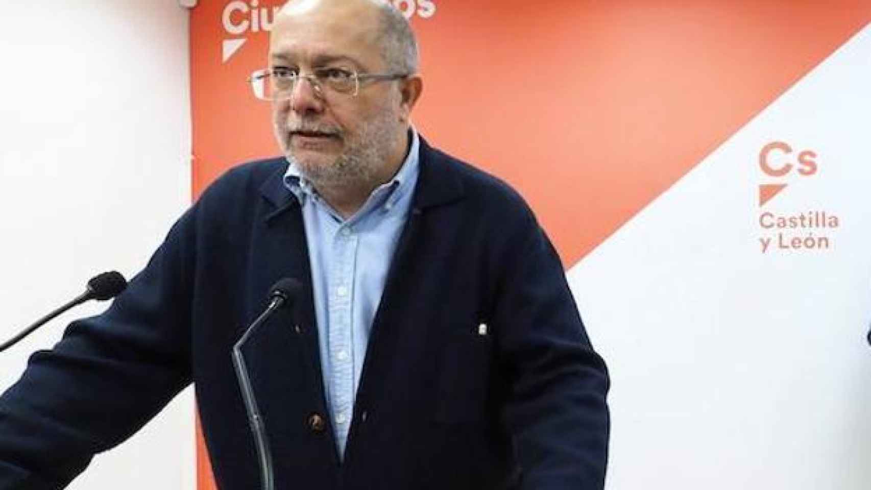 El vicepresidente de la Junta de Castilla y León y líder autonómico de Cs, Francisco Igea.