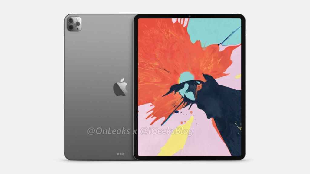 iPad Pro 2020 (render)