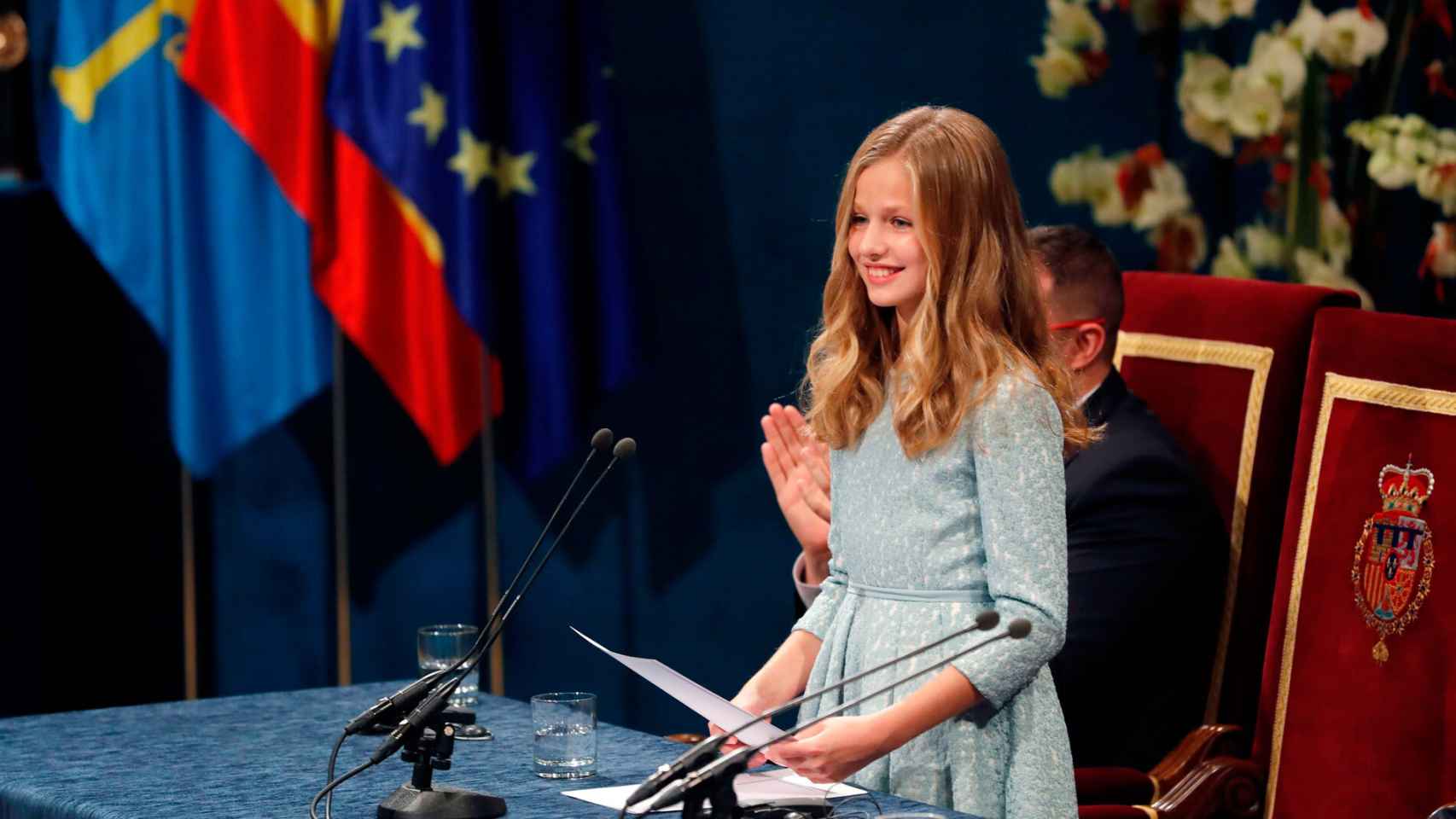 Leonor, en su primer discurso, en los premios Princesa de Asturias.