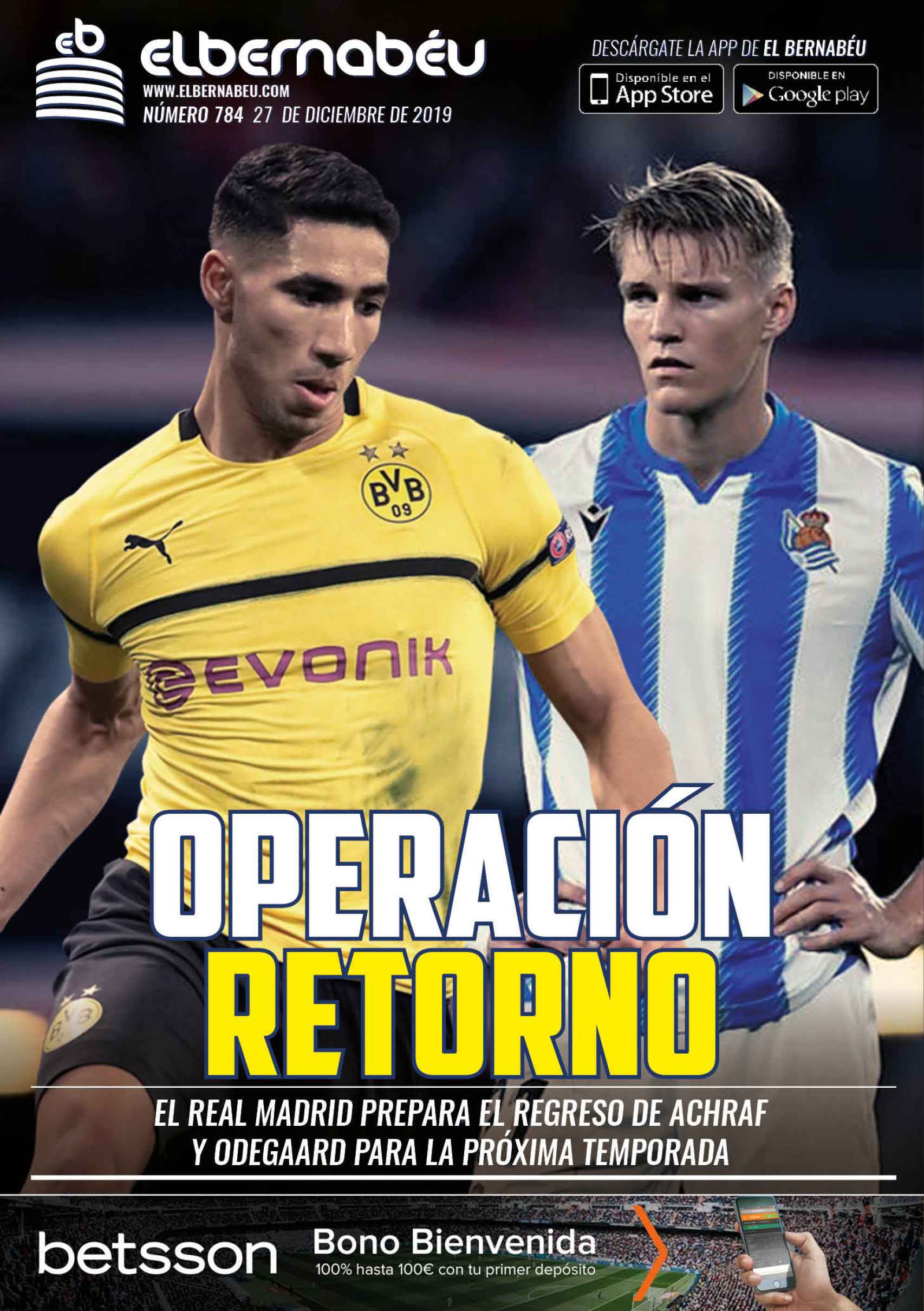La portada de El Bernabéu (27/12/2019)