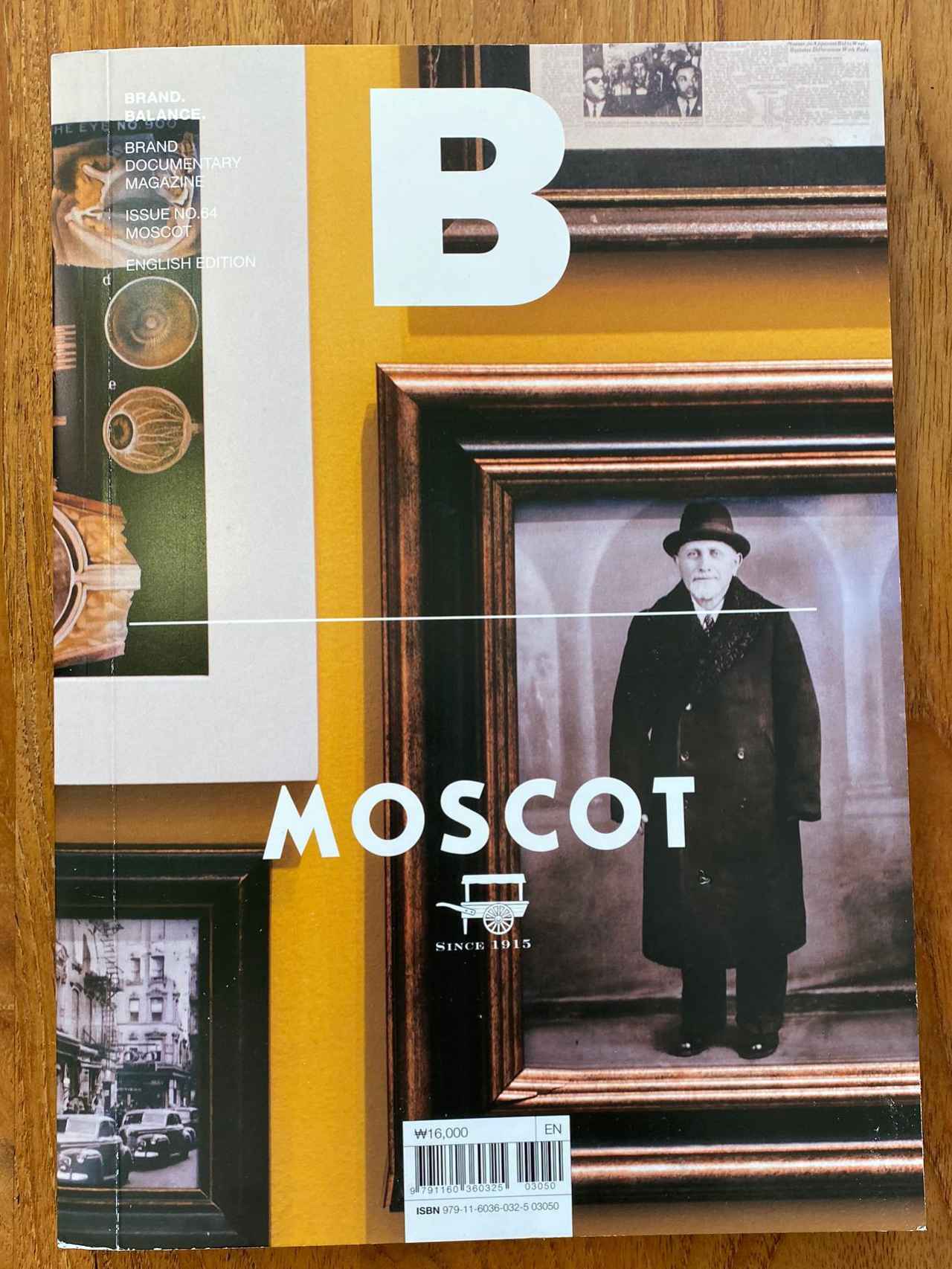 Las gafas Moscot, protagonistas de la portada de la revista 'B (Brand Documentary Magazine)'.
