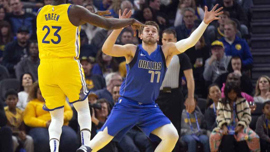 Doncic ante Golden State