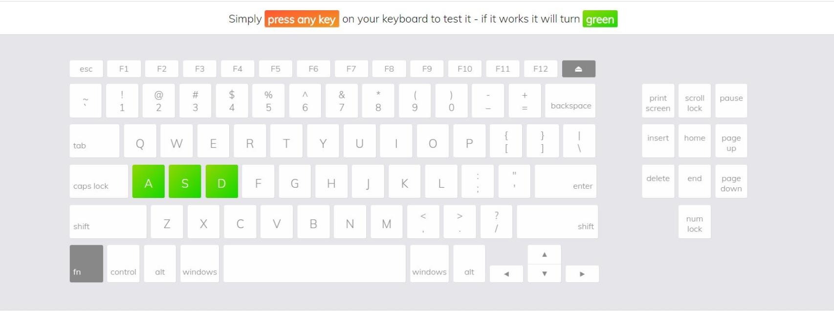 Palacio corriente Mono Cómo saber si funcionan todas las teclas de un teclado fácilmente