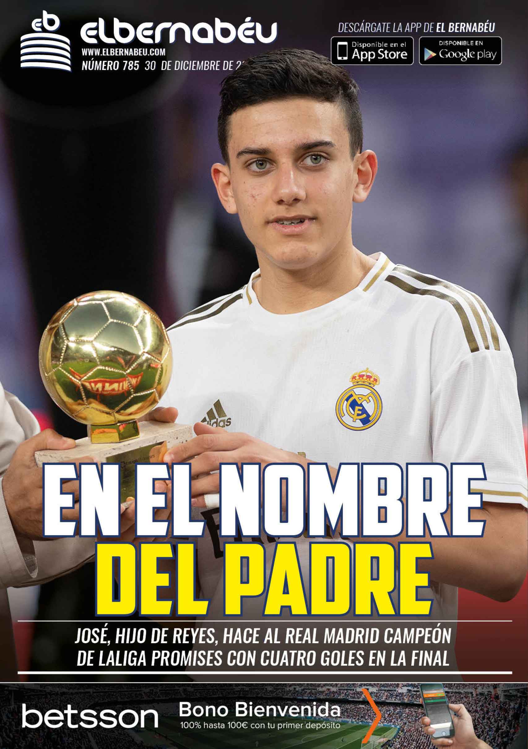 La portada de El Bernabéu (30/12/2019)