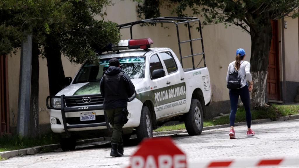 Urbanización La Rinconada, al sur de La Paz, donde tuvo lugar el incidente diplomático.
