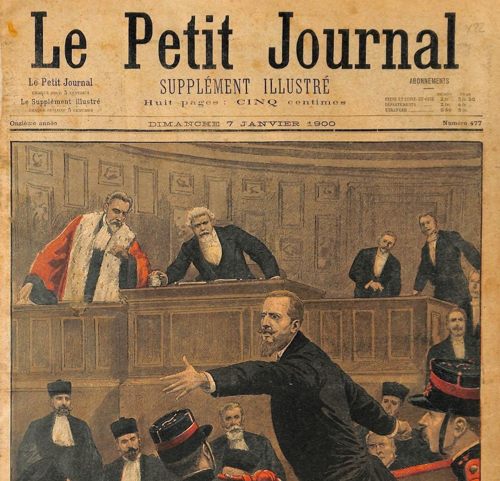 El diario Le Petit Journal.