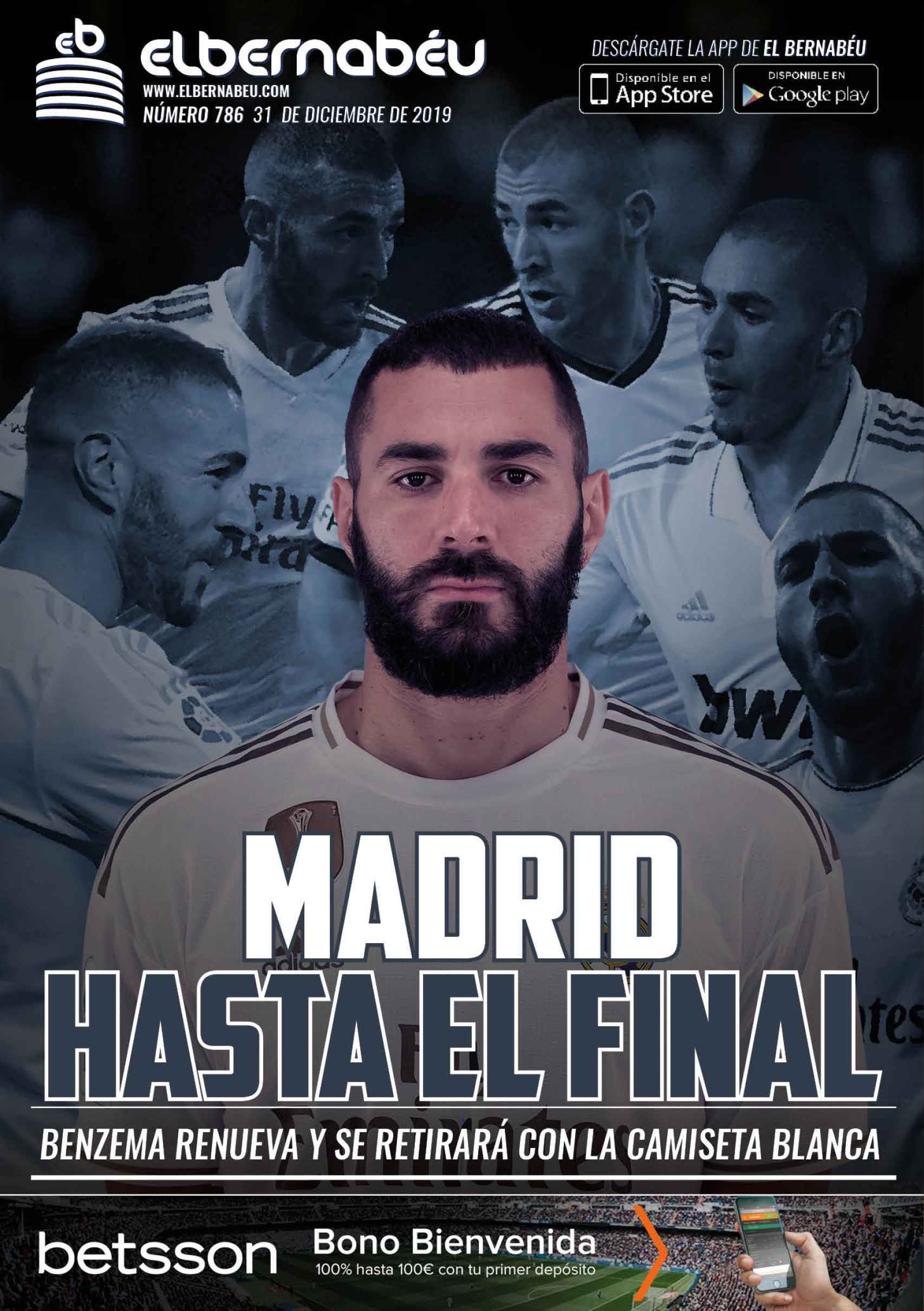 La portada de El Bernabéu (31/12/2019)