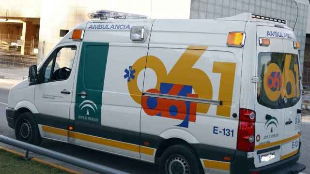 Una ambulancia de la Empresa Pública de Emergencias Sanitarias (EPES) de Andalucía.