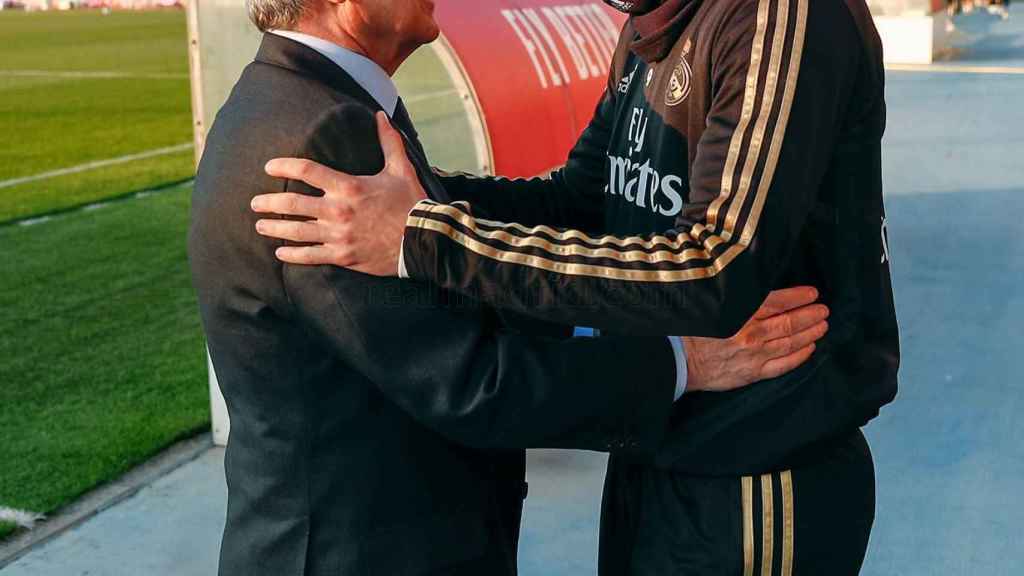 Florentino Pérez y Karim Benzema