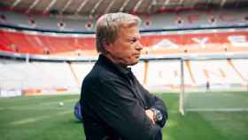 Oliver Kahn, en el estadio del Bayern Múnich