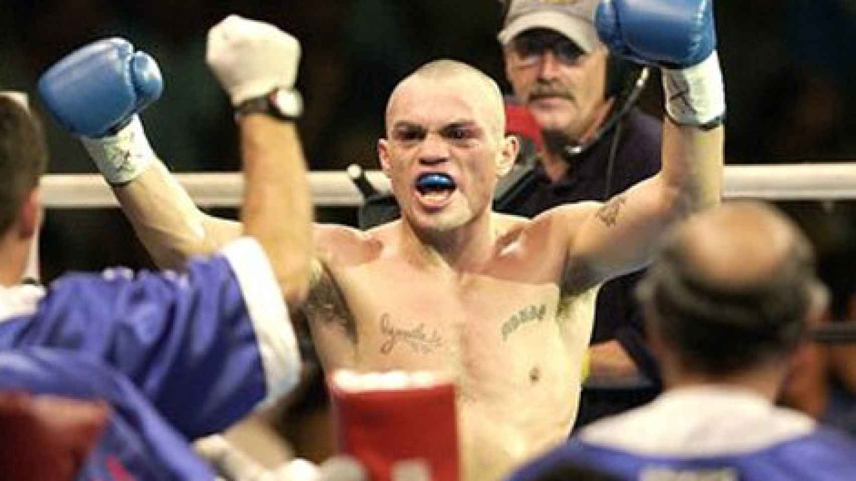 El boxeador 'La Hiena' Barrios, excampeón del mundo