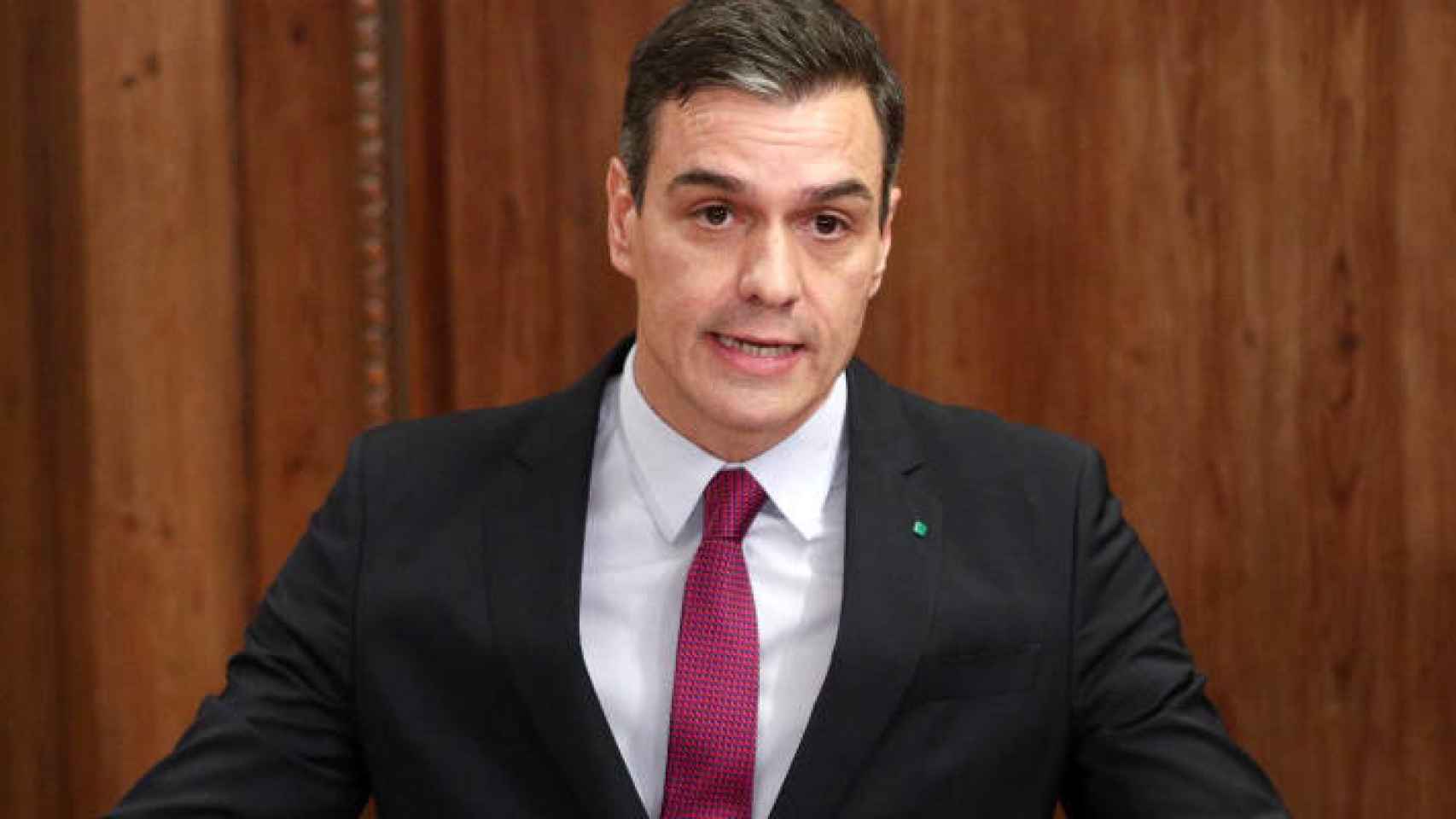 Pedro Sánchez, presidente del Gobierno en funciones