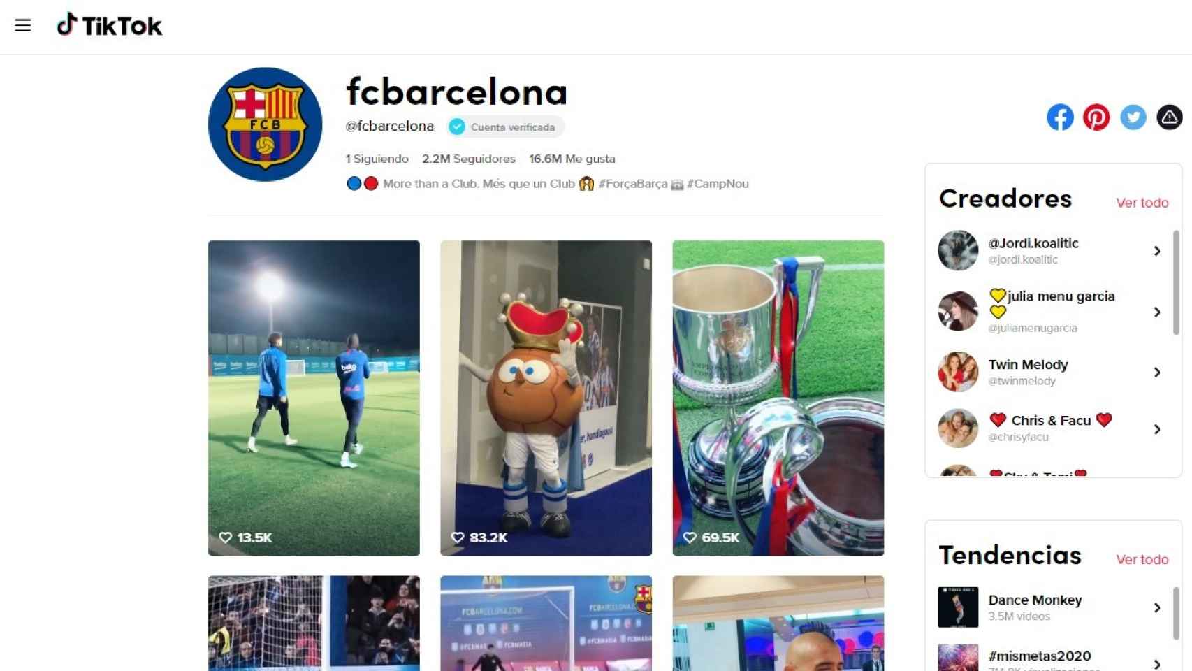 Equipos de fútbol como el FC Barcelona son un ejemplo de marcas que pueden lograr su emplazamiento con éxito.