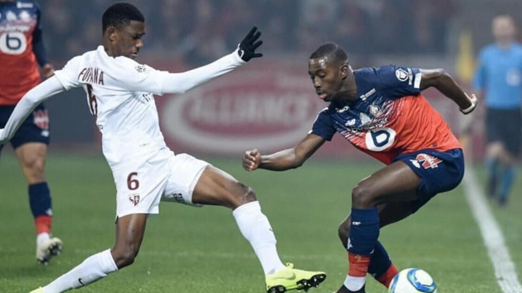 Boubakary Soumaré, con el Lille