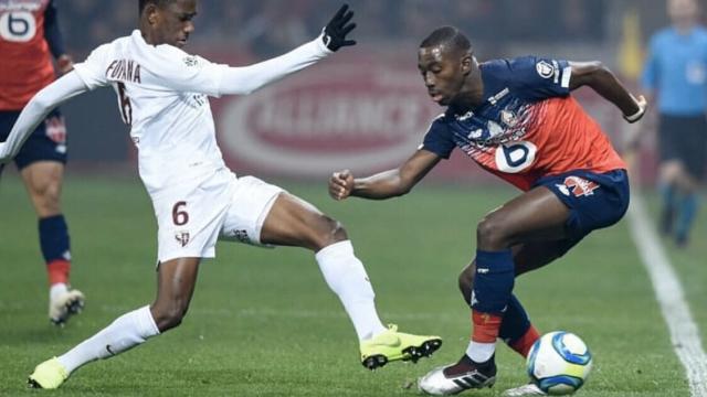 Boubakary Soumaré, con el Lille