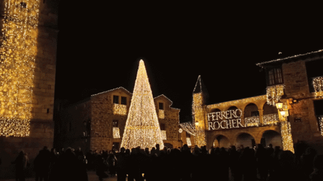 Alumbrado navideño de Puebla de Sanabria