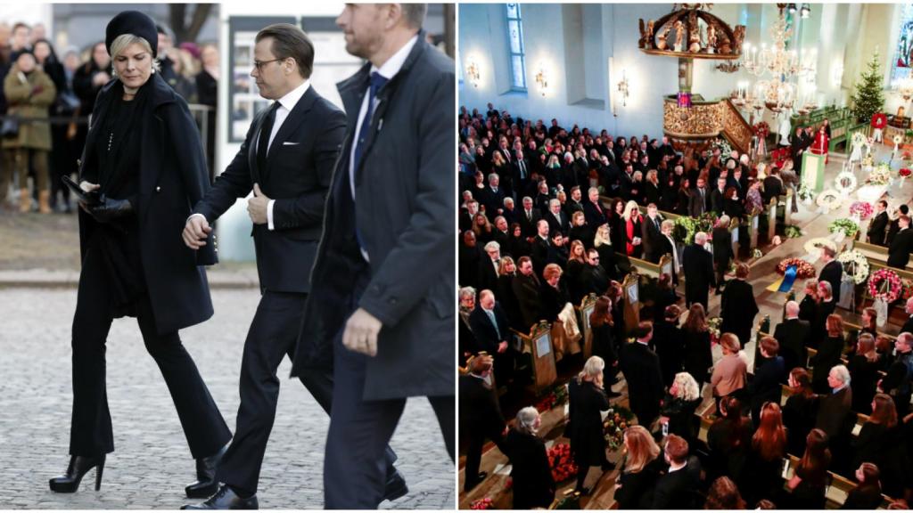 Los primeros miembros reales llegaban al multitudinario funeral de Ari Behn.