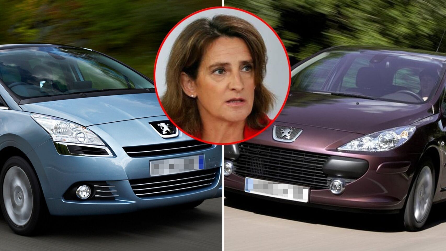 Teresa Ribera (PSOE) La ministra para la Transición Ecológica tiene dos Peugeot: un 5008 del año 2011 y un 307 del año 2007.