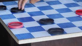 El clásico juego de las damas