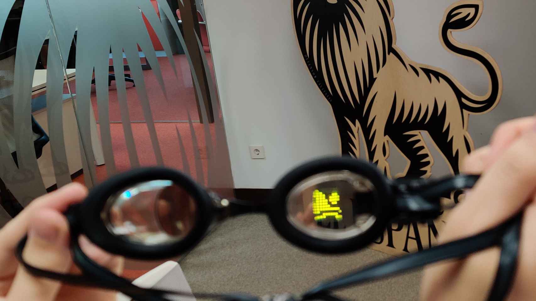 La realidad aumentada ya se usa en algunos dispositivos, como gafas de natación