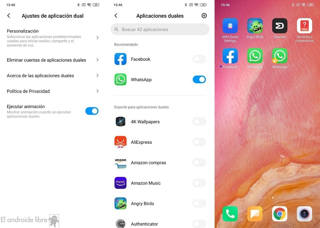 Cómo tener dos cuentas de WhatsApp en Android