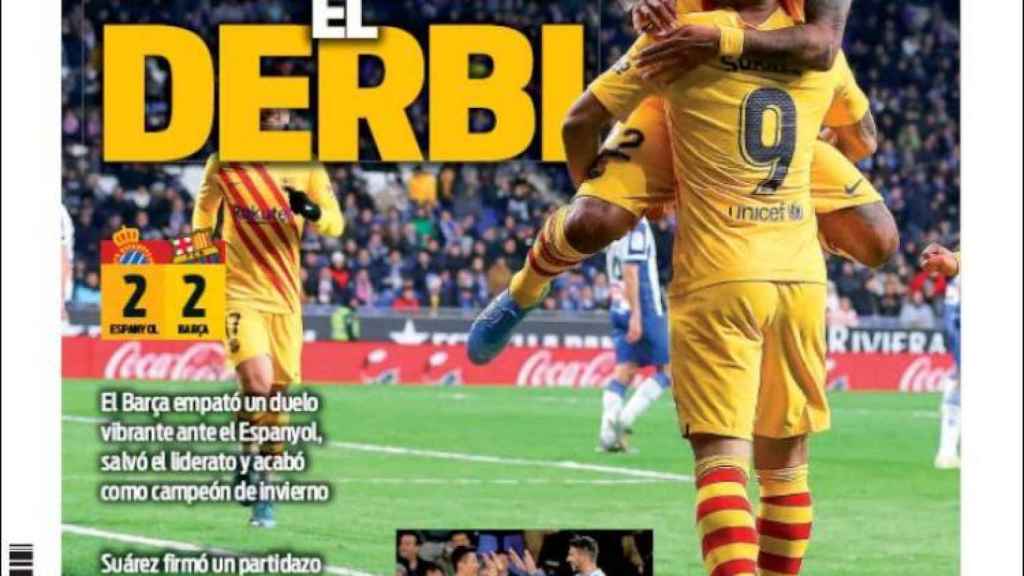 La portada del diario Sport (05/01/2020)