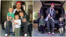 Sergio Ramos se divierte con sus hijos en 'TikTok' a ritmo de hip-hop y con mucho swag