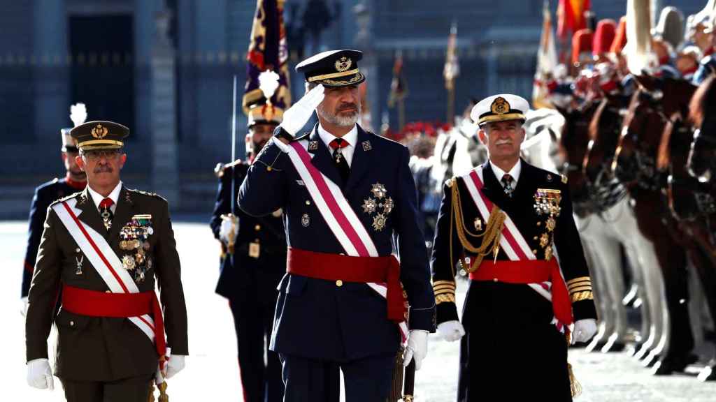 El Rey Felipe VI en la Pascua Militar 2020