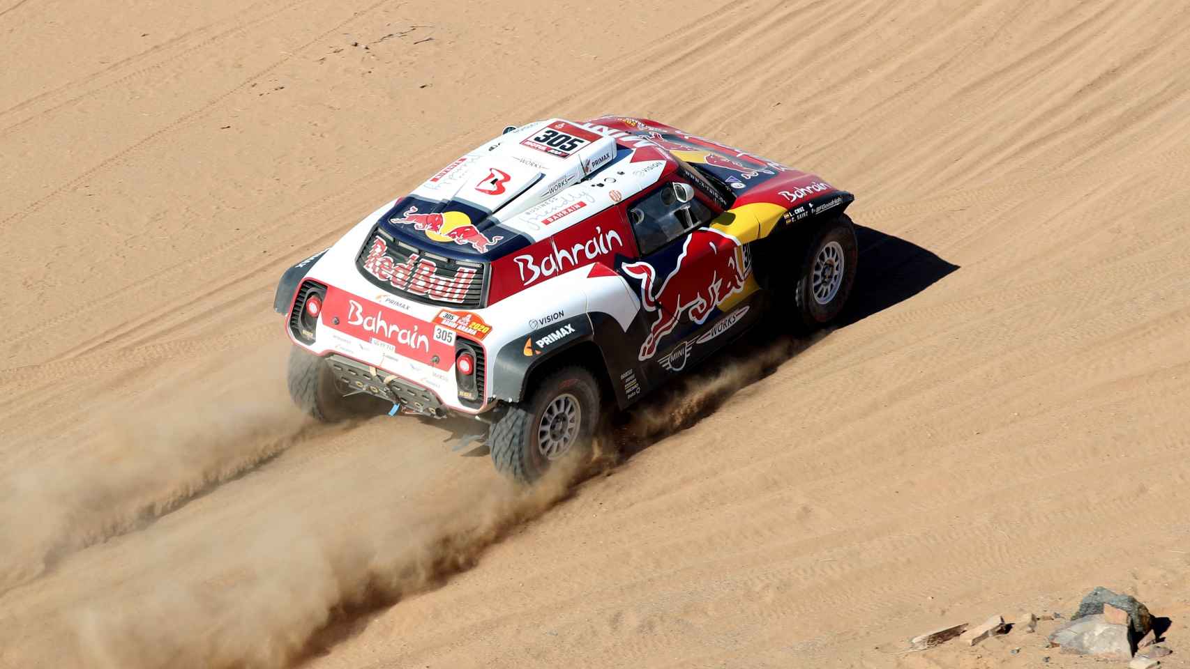 Carlos Sainz en el Dakar 2020
