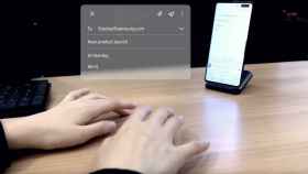 Samsung crea un teclado invisible en el móvil usando Inteligencia Artificial