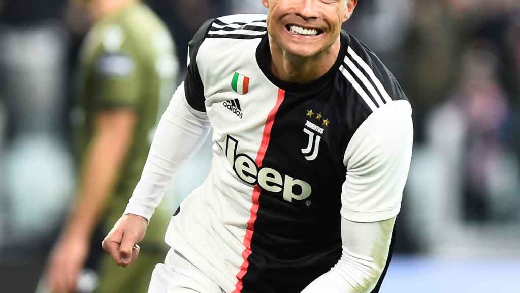 Cristiano Ronaldo, en un partido de la Juventus de Turín