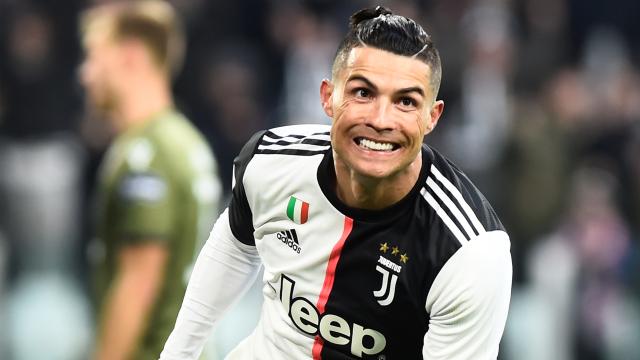 Cristiano Ronaldo, en un partido de la Juventus de Turín