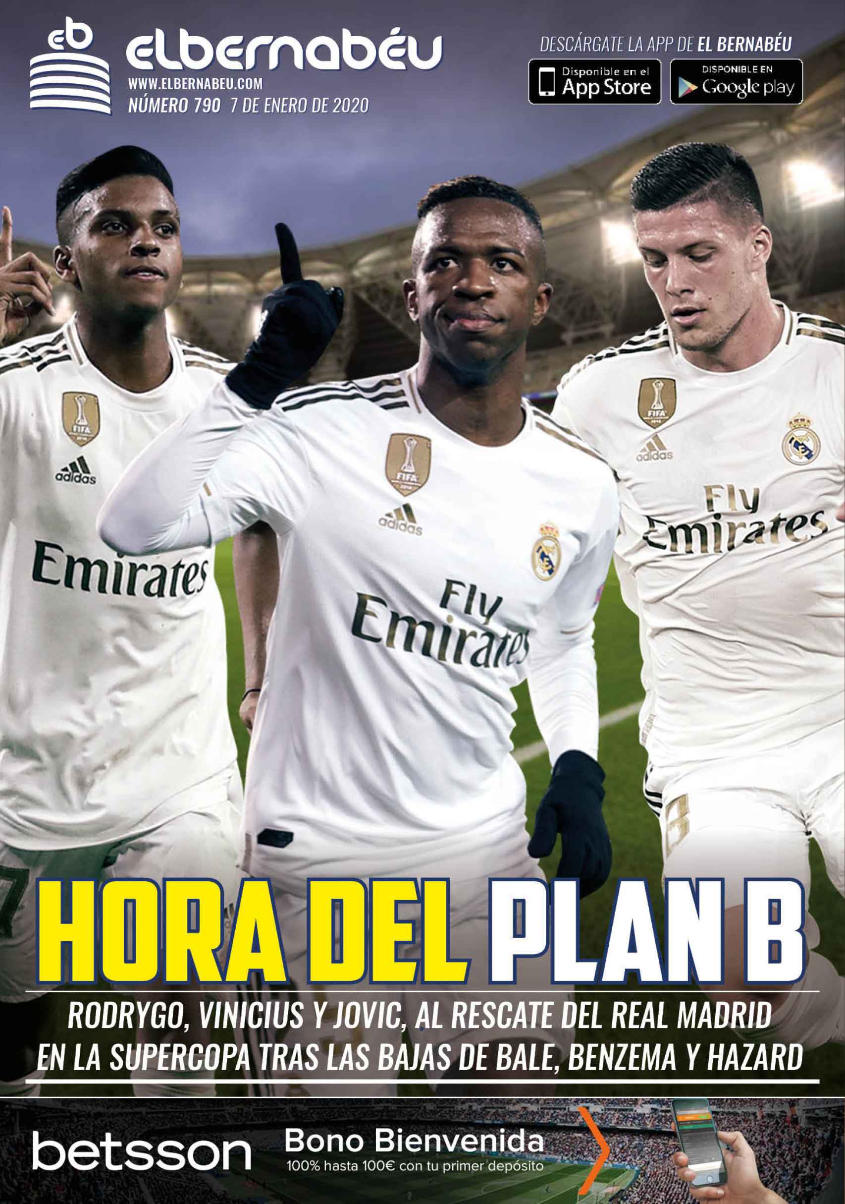 La portada de El Bernabéu (07/01/2020)