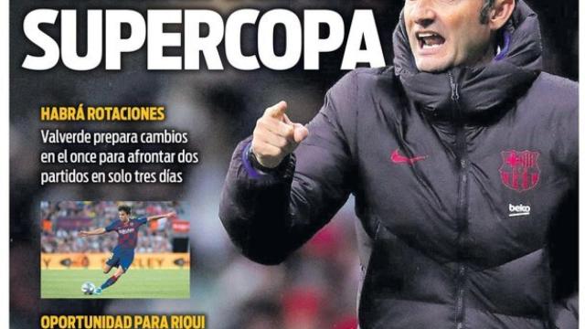 Portada SPORT (07/01/2020)