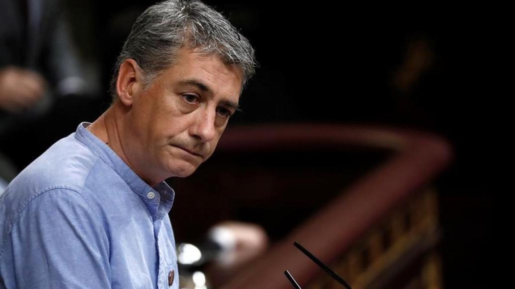 Oskar Matute, durante su intervención en el Congreso.