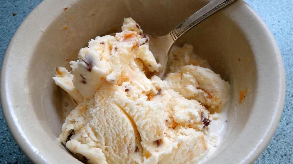 Un helado como el que podemos encontrar en el supermercado.