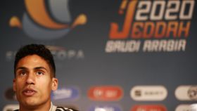 Varane, en rueda de prensa previa a la Supercopa de España