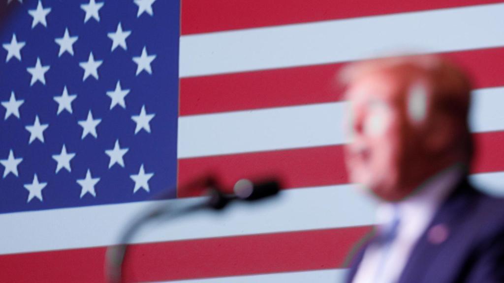 Trump durante un acto en Miami