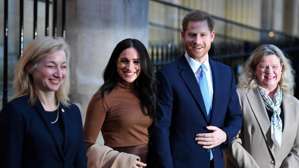 Los duques de Sussex, Harry y Meghan.
