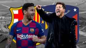 Messi y Simeone