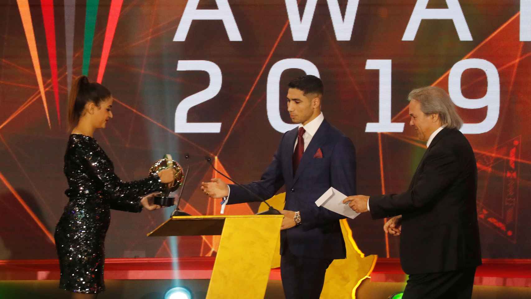 Achraf, elegido como el mejor jugador joven de África en 2019