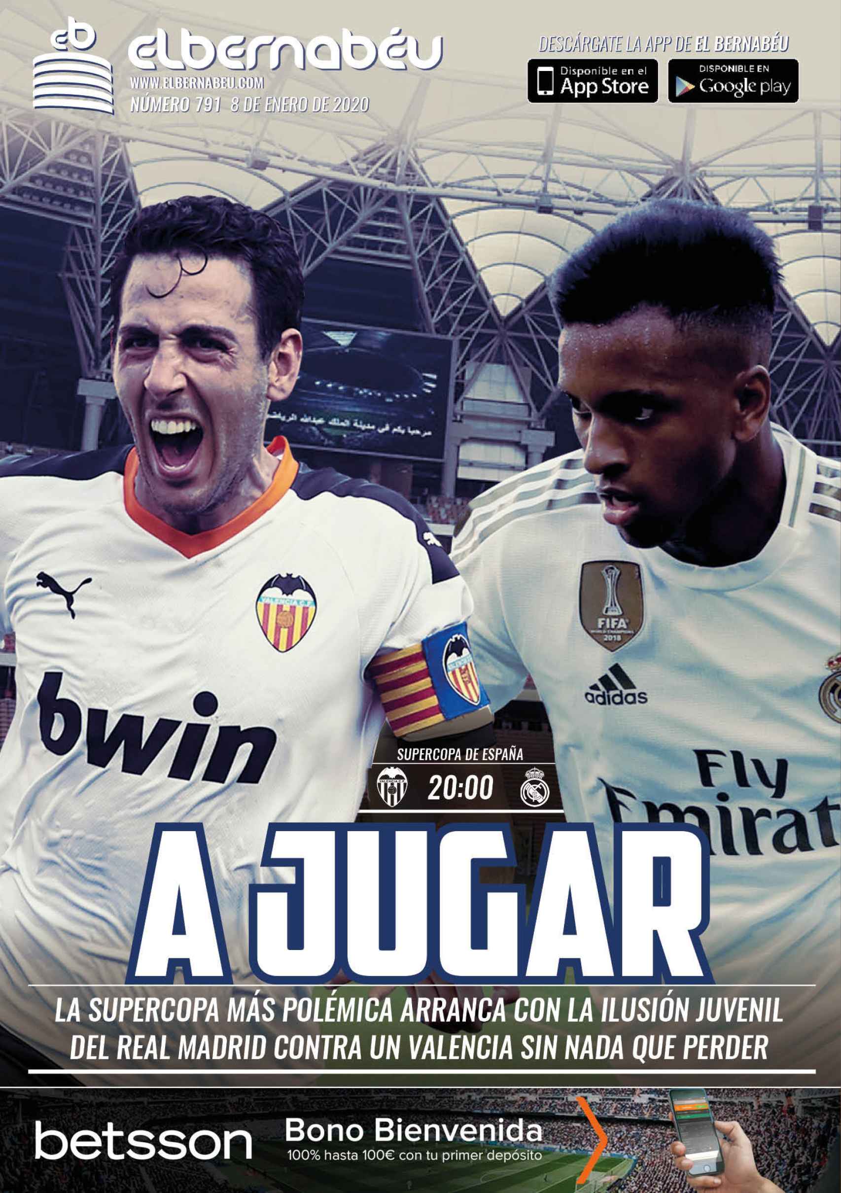 La portada de El Bernabéu (08/01/2020)